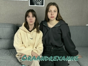 oraandrexanne Free sexcams